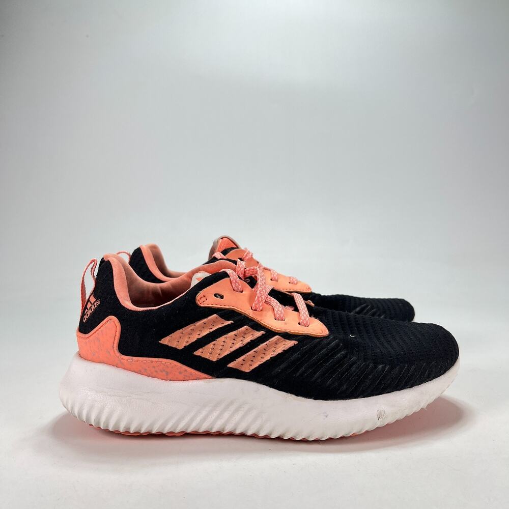 Adidas Alphabounce RC Core Black Sun Glow Running Shoes CG4789 Women's Size 5.5